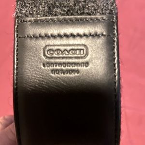 Very small wool coach purse